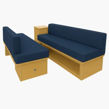 Slide-Out Side Pod Bench
